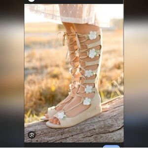 Seraphina Gladiator Sandals Joyfolie - Size 9